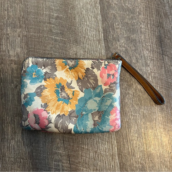 Patricia Nash Floral Wristlet Clutch - Picture 2 of 7